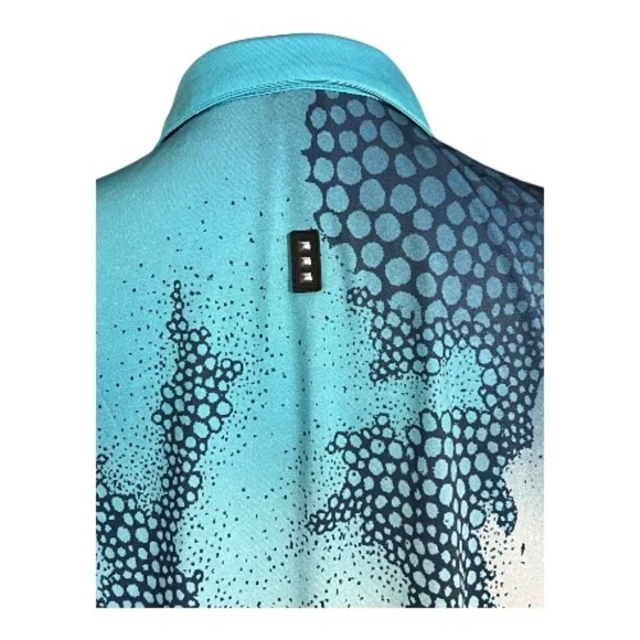 EUC Jamie Sadock sleeveless Avatar golf shirt bubble print quarter zip | - Picture 5 of 8